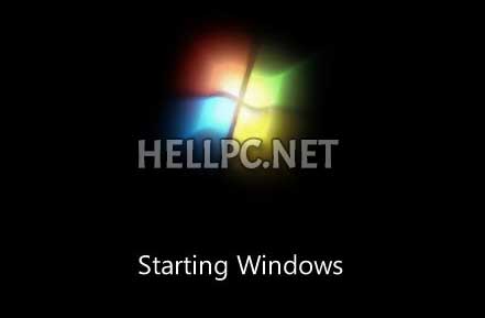 Windows7 starting