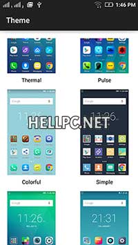 New Themes in Lollipop upgrade