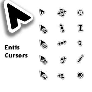 Entis Cursors Pointers Set by Entis-Design