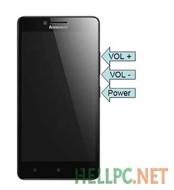 Boot Lenovo A6000/Plus into Recovery Mode