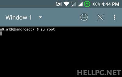 Get Root Access using su root Command