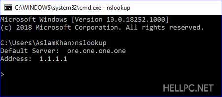 Check DNS Configuration in Command Prompt