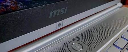 Webcam design MSI Modern 14