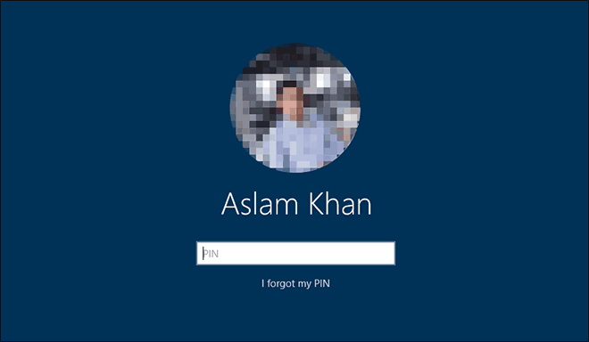 Enter Your Pin To Sign In With Microsoft Account In Windows 10