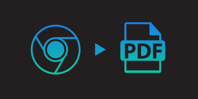 How to Save Web pages as PDF using Chrome - WinDOSPC