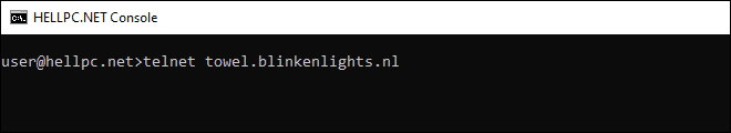 Use Telnet Command In Command Prompt