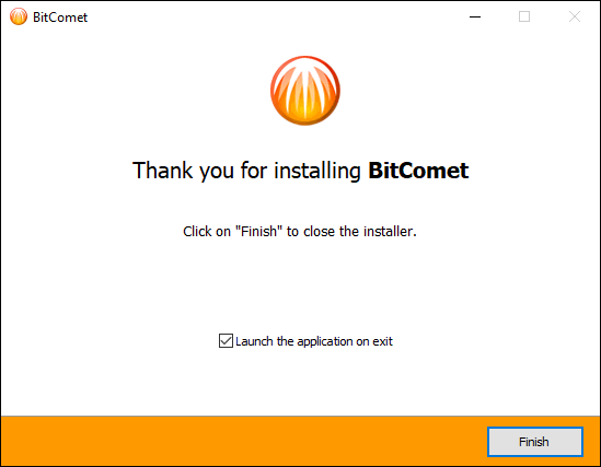 instaling BitComet 2.01