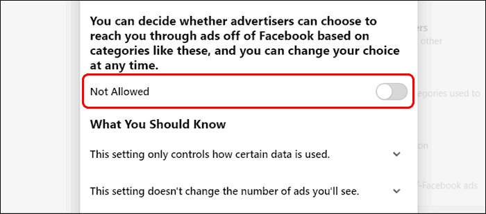Disable Ads Off Of Facebook By The Advertisers