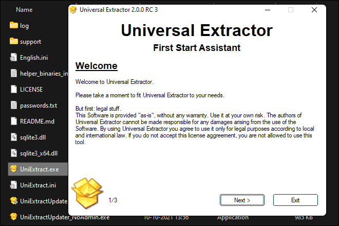 Download And Install Universal Extractor 2 On Your Pc