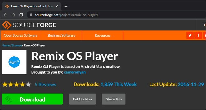Download Remix Os Player From Sourceforge