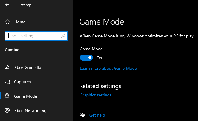 Enable Game Mode To Improve Gaming Performance In Windows 10