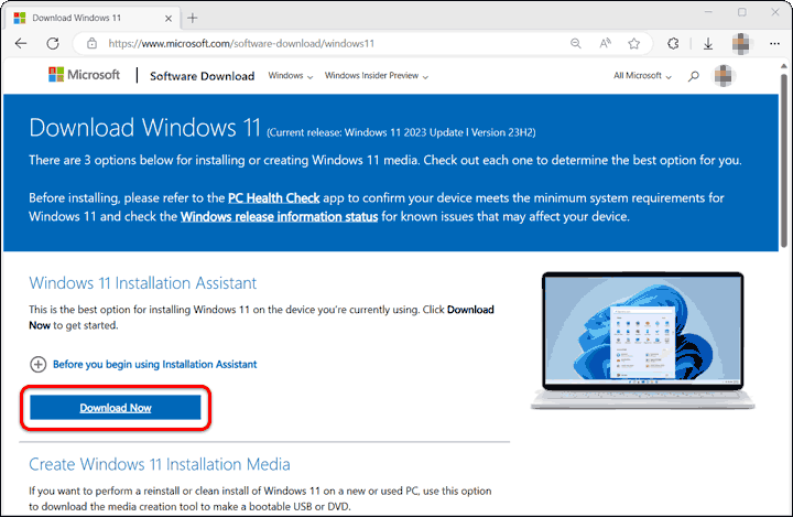 Install The Latest Windows 11 Update From Official Website