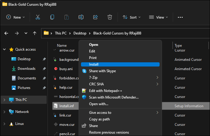 Safely Find and Install Custom Cursors for Windows 11 - The Tech Edvocate