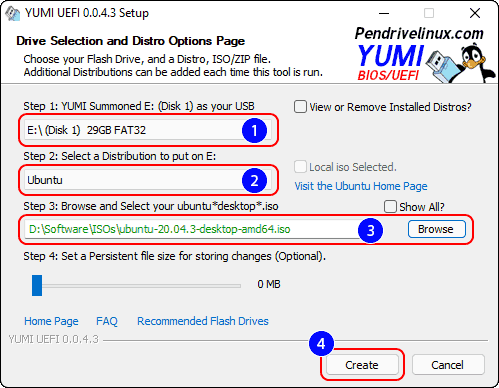 Select Another Distribution Iso To Put On Bootable Usb Using Yumi