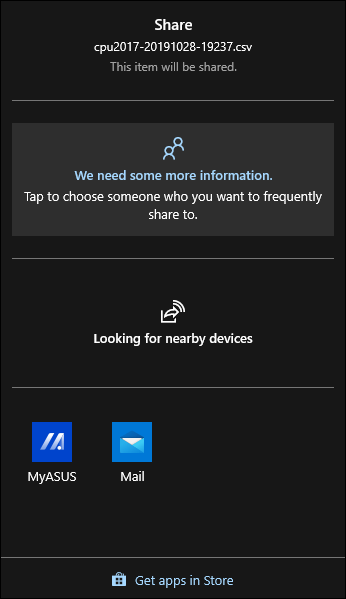 Share Documents With Nearby Devices