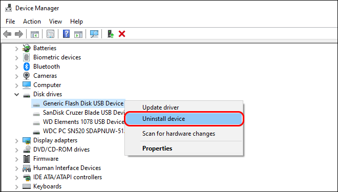 Uninstall Usb Devices That Freezes Your Computer When Plugged In