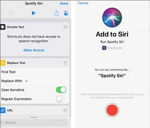 Use Shortcuts App To Play Spotify Music Using Siri On Ios 12