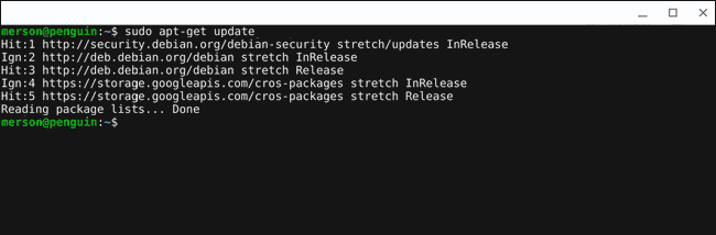 Update Apt Package List Via Linux Terminal