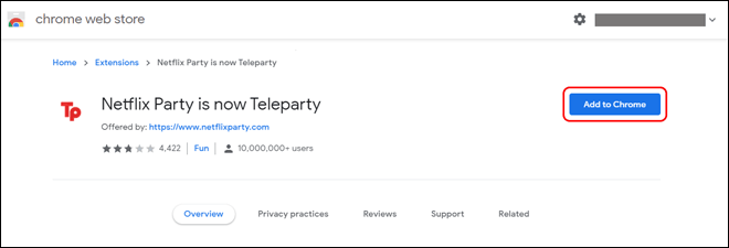 Install Teleparty Or Netflix Party Extension On Chrome Or Edge Browser