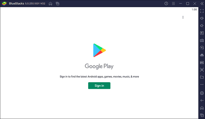 Sign In To Play Store With Your Google Account