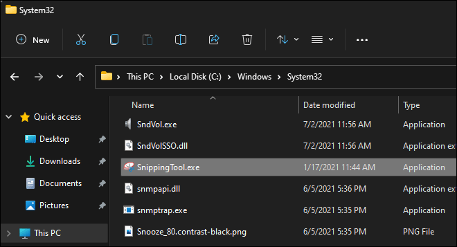 Copy Necessary Files From Windows.old Folder To Windows 11 System Folders To Restore Snipping Tool