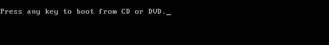 Press Any Key To Boot From Cd Dvd Usb Installation Media