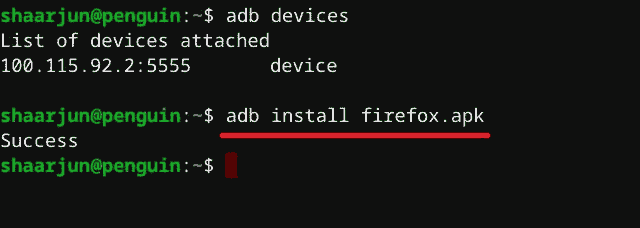 Install Apk File Using Adb Command On Your Chromebook