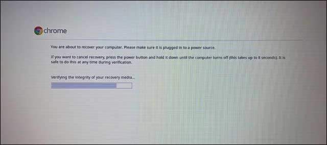 Reset Your Chromebook Using Recovery Media to fix Chrome OS is Missing or Damaged error