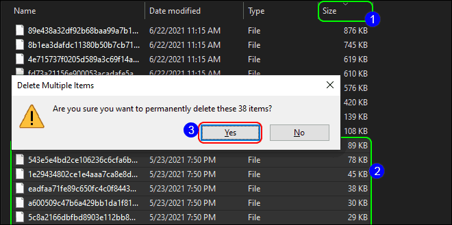 Delete Files Smalller Than 100 Kb In Size