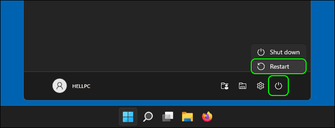 Restart Your Windows 11 Pc