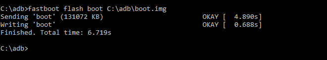 Install Boot Img Using Fastboot Adb Command From Pc