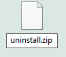 Rename The Magisk Apk To Uninstall Zip File
