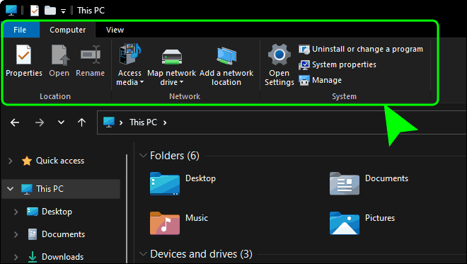 Restore Old File Explorer Menu Ribbon In Windows 11