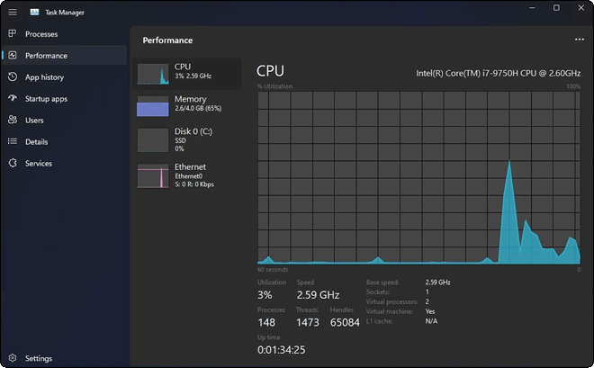 The New Windows 11 Task Manager With Dark Theme (10 cool Windows 11 features in 2022)