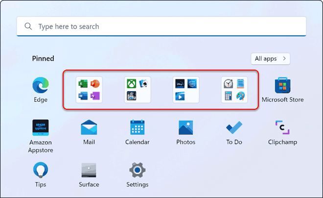 Start Menu App Folders (New Windows 11 Features in 2022)
