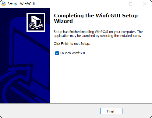 Download And Install Winfrgui On Your Windows 10 Or 11 Pc